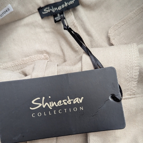 NWT - Women's Shinestar Tan Pants - Picture 5 of 7